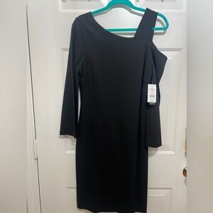 NWT Isaac Mizrahi Long Sleeve Off Shoulder Dress